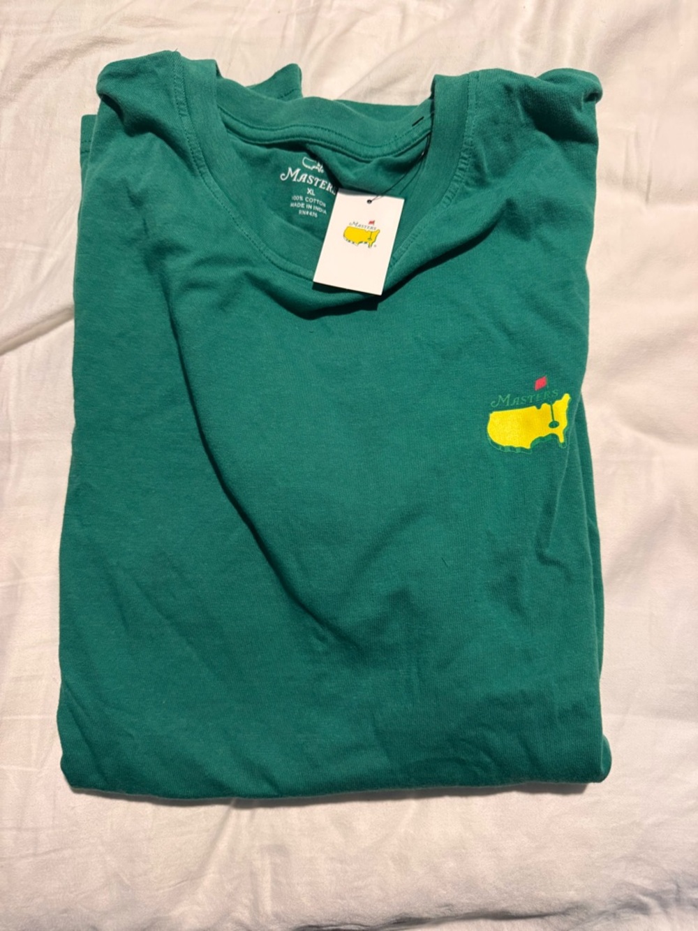 2026 Masters Green Short-Sleeve Tee NWT XL